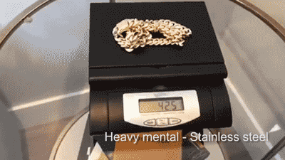 12mm 18K Gold 5-Layer Plated Premium Durable Cuban Chain (Stylish Buckle)