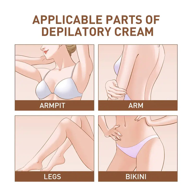 24k Golden Collagen Gentle Hair Removal Cream