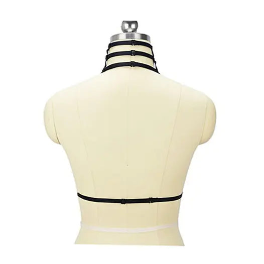 Bondage Strap, Bra Style with Accessories