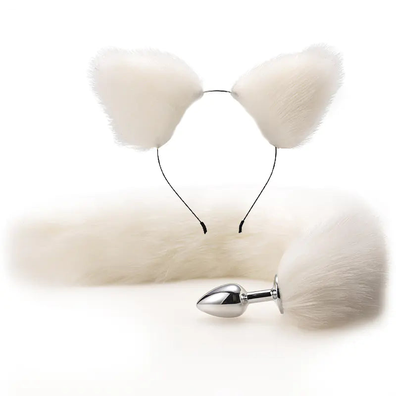Fox Tail Cosplay Accessory for Women (Wearable)