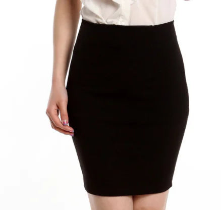 Summer High-Waisted Bodycon Career Skirt
