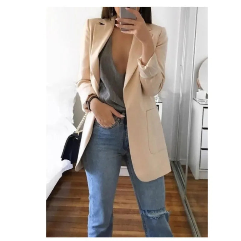 Slim Cardigan Temperament Blazer