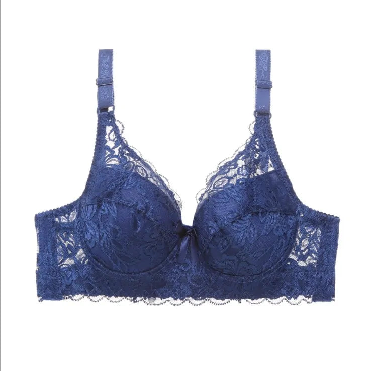 Adjustable Bra Gathered With Steel Ring Sexy Underwear