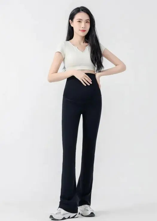 Antenatal Yoga Bell-bottom Pants Outer Wear Casual Slimming