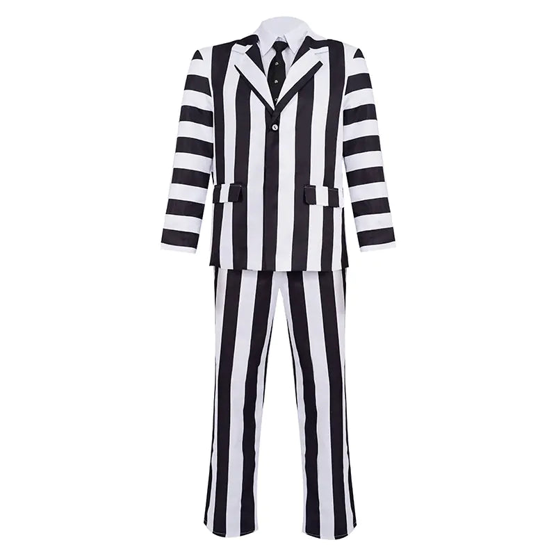 Beetlejuice Cosplay Costume Inspired by Michael Keaton