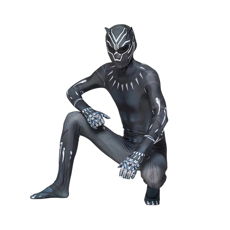 Black Panther Bodysuit for Adult Cosplay Costume