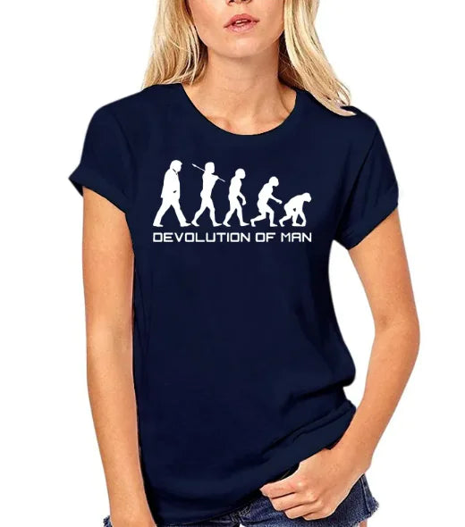 Round neck short sleeve T-shirt