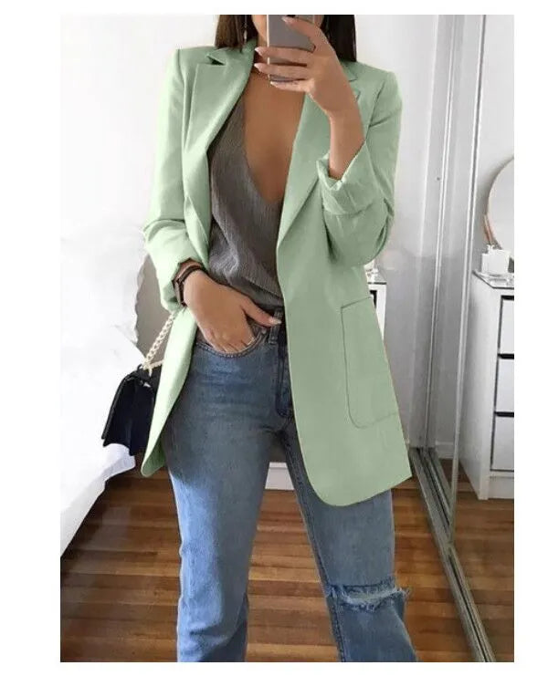 Slim Cardigan Temperament Blazer