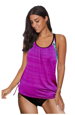 Slimming & Coverage Split Swimsuit