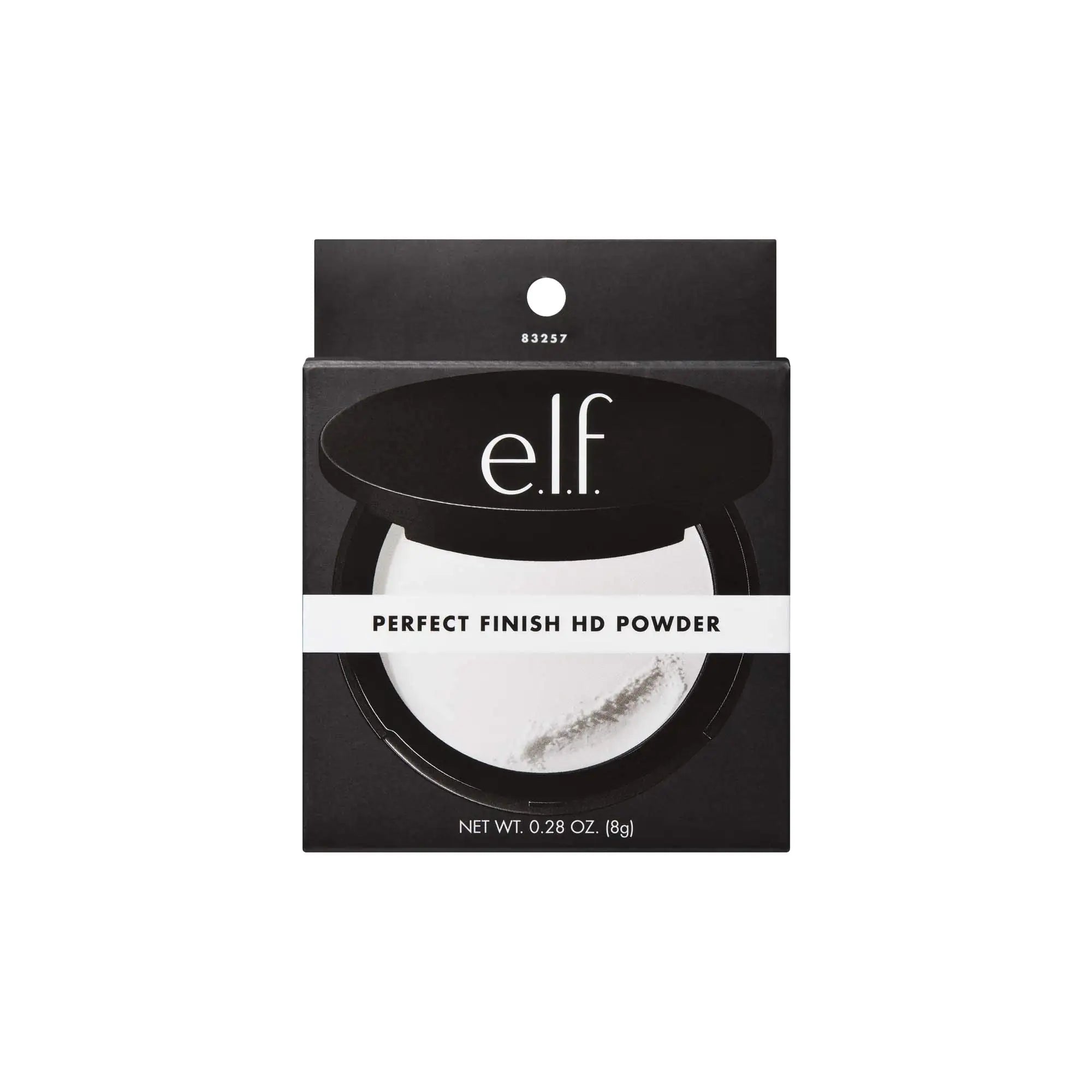 e.l.f. Perfect Finish HD Powder, Blurs Fine Lines & Imperfections, All Day Wear, Perfect for On The Go, 0.28 Oz Sheer 0.28 Ounce (Pack of 1)