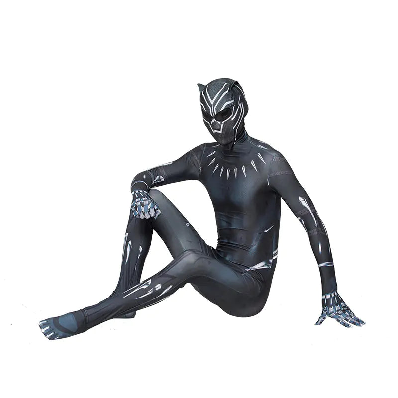Black Panther Bodysuit for Adult Cosplay Costume