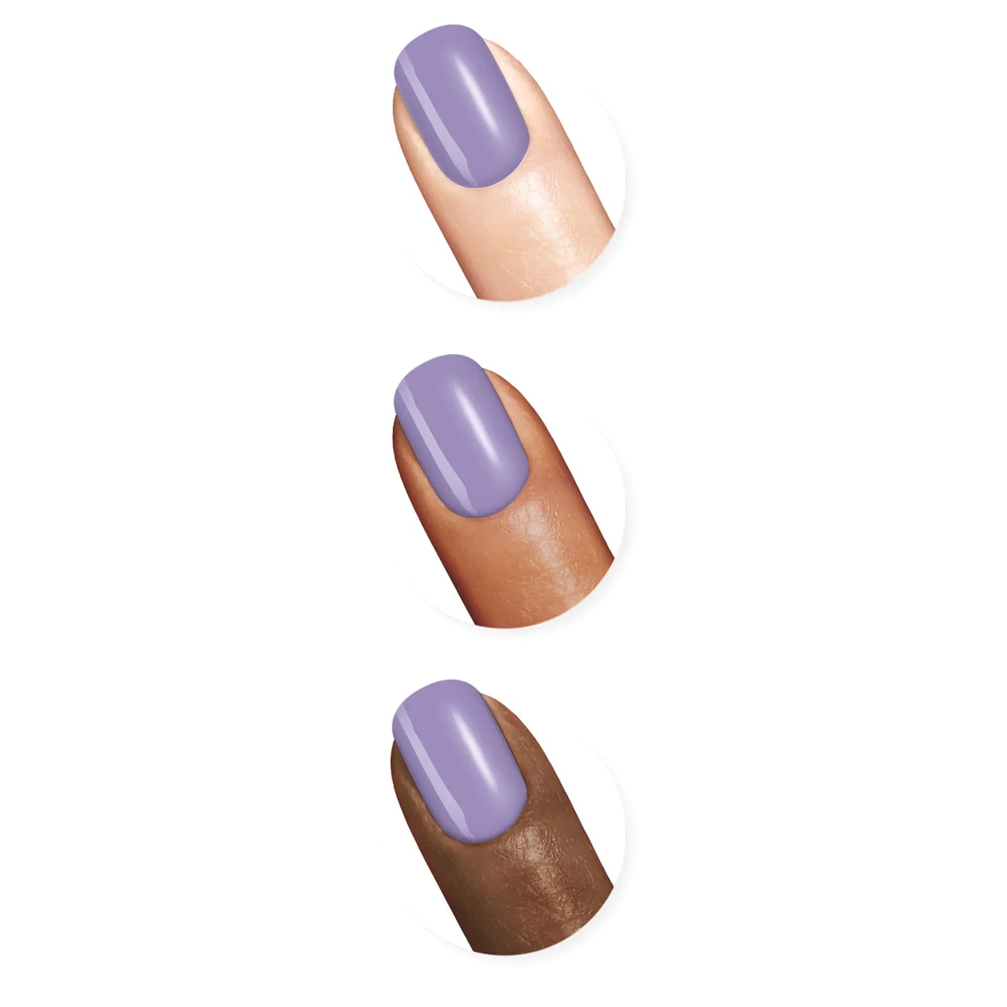 Sally Hansen Xtreme Wear Nail Polish, Streak-Free, Shiny Finish, Long-Lasting Nail Color, Lacey Lilac, 0.12 fl oz 0.12 Fl Oz (Pack of 1)