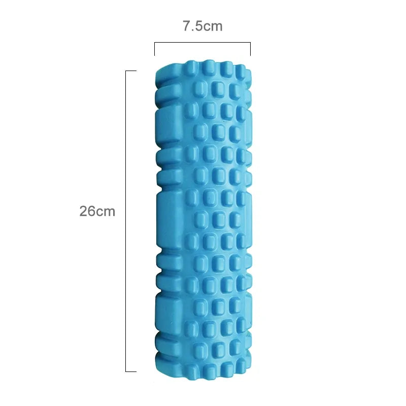 Fitness Foam Roller Set: Yoga Column &amp; Soft Yoga Block