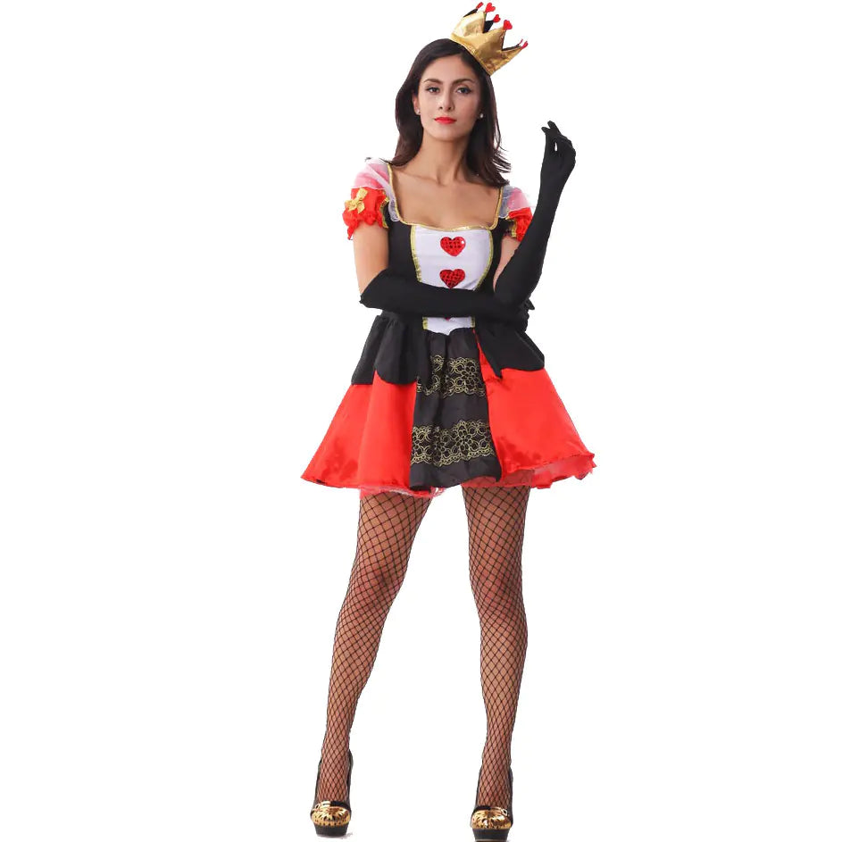 Heart Queen Costume for Cosplay and Halloween