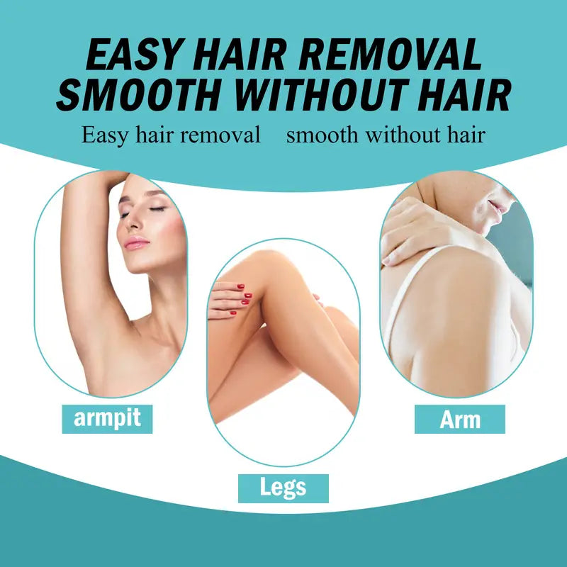 Gentle Hair Removal Spray for Women and Men, Natural Foam