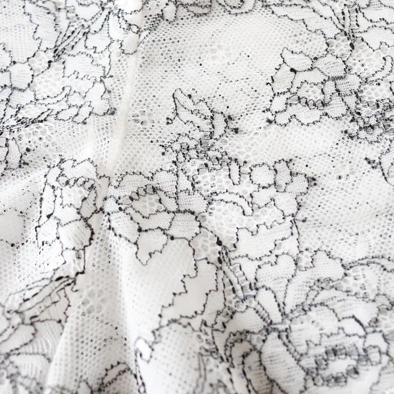 Plus Size Sheer Lingerie Set with Bra and Panties