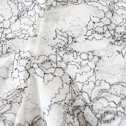 Plus Size Sheer Lingerie Set with Bra and Panties