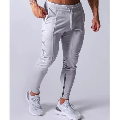 Men's Fitness Sweatpants: Elastic Jogger Track Pants