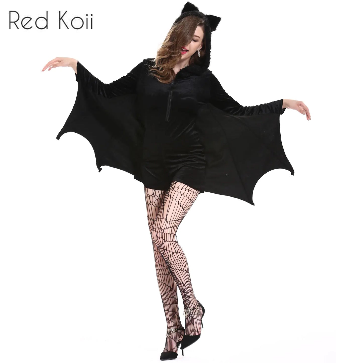 Halloween Bat Costume, Cosplay, Plus Size Vampire Outfit