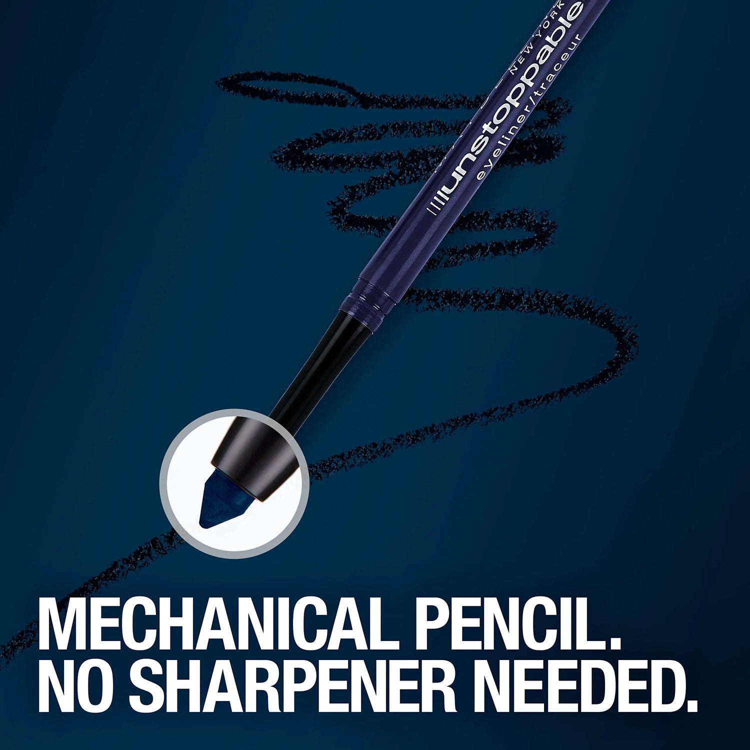 MAYBELLINE Unstoppable® Mechanical Eyeliner Pencil, Easy to Apply, Smooth Glide, Up to 24 Hour Wear Cinnabar 0.02 oz 2 Count (Pack of 1) 20 CINNABAR