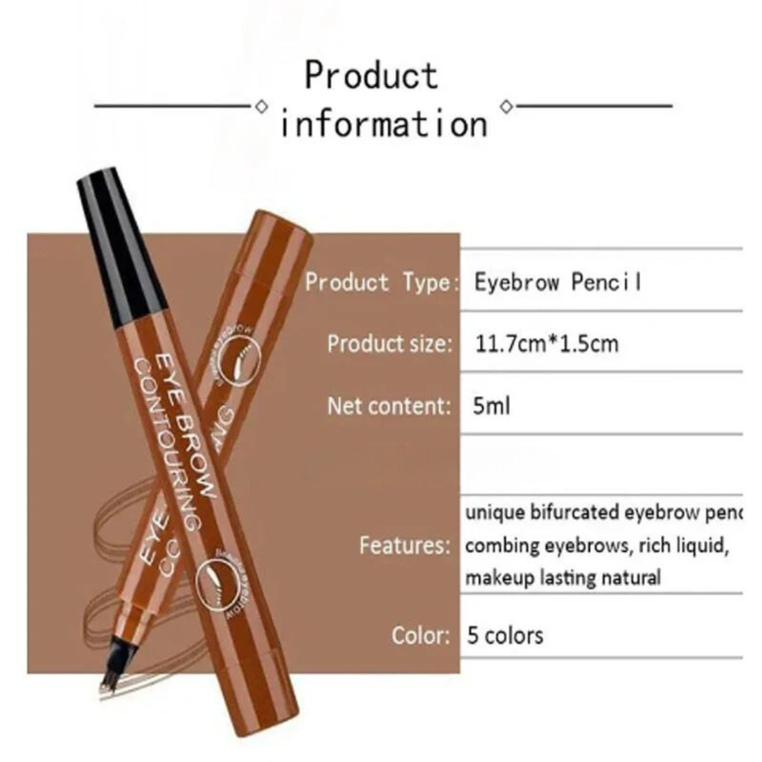 4-Point Eyebrow Pencil