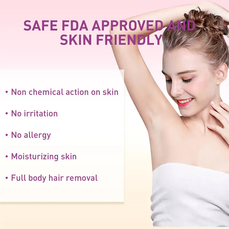 Gentle and Effective Full Body Hair Removal Spray