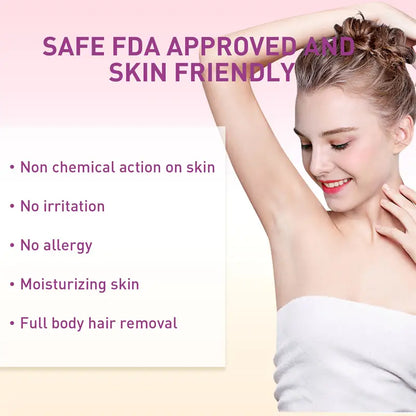 Gentle and Effective Full Body Hair Removal Spray