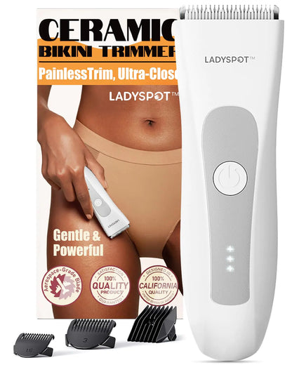 Bikini Trimmer for Women, Pubic Hair Trimmer Women -Electric Body Hair Trimmer Shaver Razor for Women&