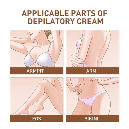 24k Golden Collagen Gentle Hair Removal Cream