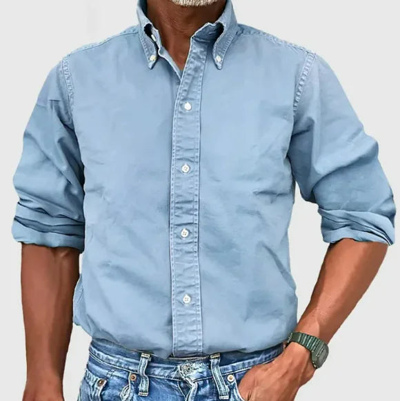 Long Sleeve Lapel Men&