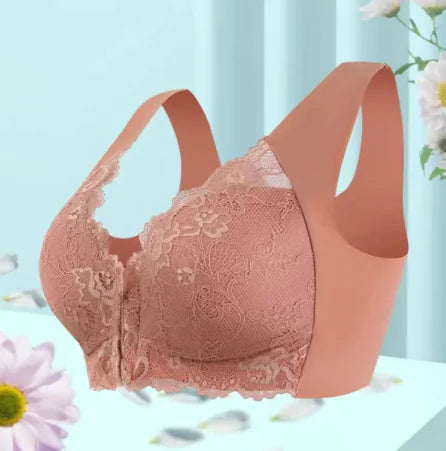 Front Buckle Thin Lace  Bra