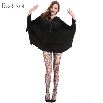 Halloween Bat Costume, Cosplay, Plus Size Vampire Outfit