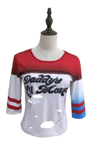 Suicide Squad Harley Quinn Cosplay Costume Wholesale