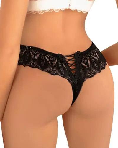 Banamic Womens Lace Underwear Breathable Panties Sexy Underwear
