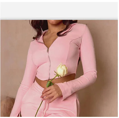 Urban Ease High-Waist Cargo Suits