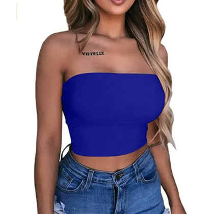 Exposed belly button wrap chest