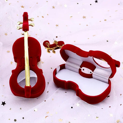 One Piece Velvet Jewelry Box