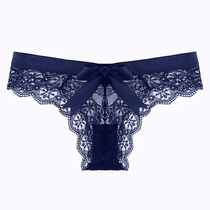 Sexy Butterfly Lace Thong