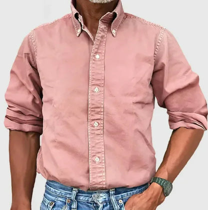 Long Sleeve Lapel Men&