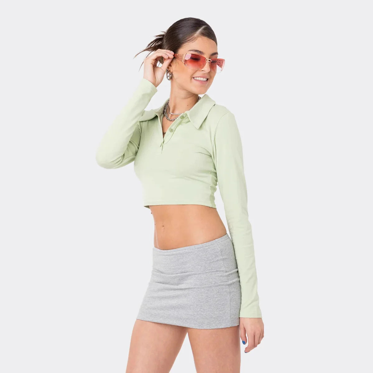 European And American Summer Solid Color Casual Ladies Little Short Dress