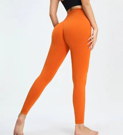 High Waisted And Hip Lifting Fitness Leggings