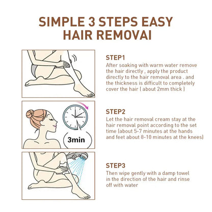 24k Golden Collagen Gentle Hair Removal Cream