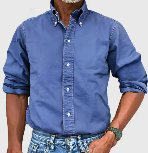 Long Sleeve Lapel Men&