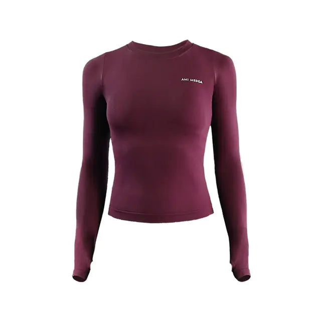 Women's Long Sleeve Top Yoga Shirts