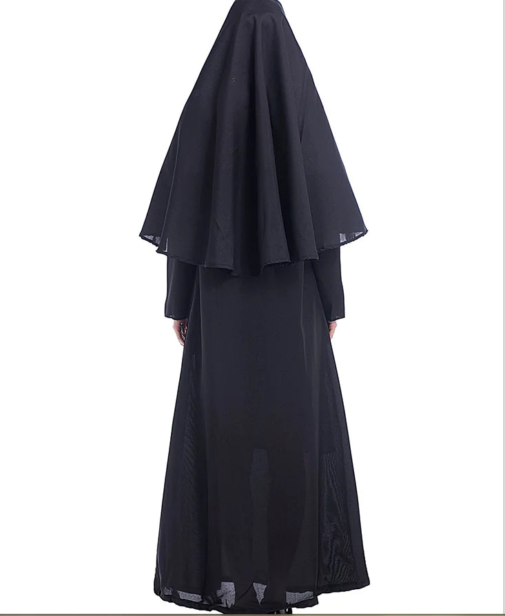 Nun Costume for Halloween Role-Playing Outfit