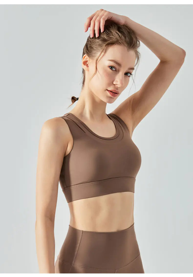 Fake two cut-out sports underwear