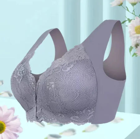 Front Buckle Thin Lace  Bra