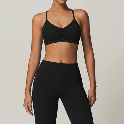 Cross Buckle Sports Underwear Women&