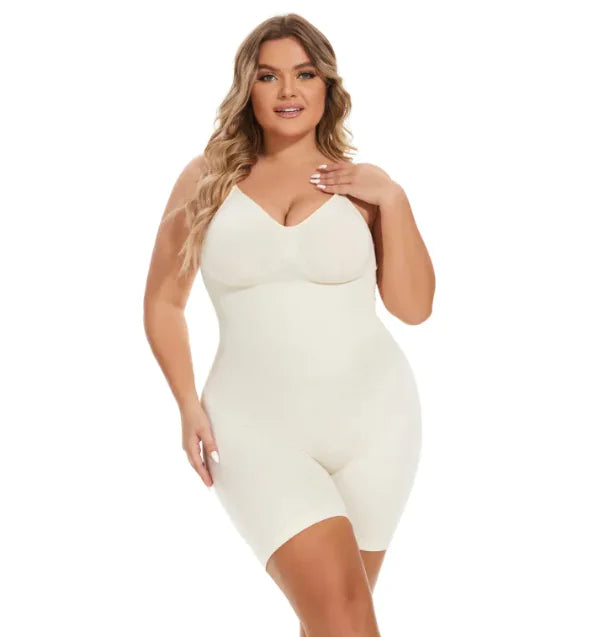 Fitted Body Shaping Jumpsuit