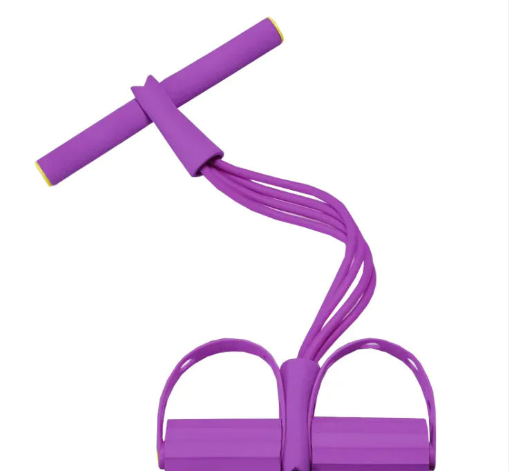 Pedal Chest Expander &amp; Sit-Up Fitness Device